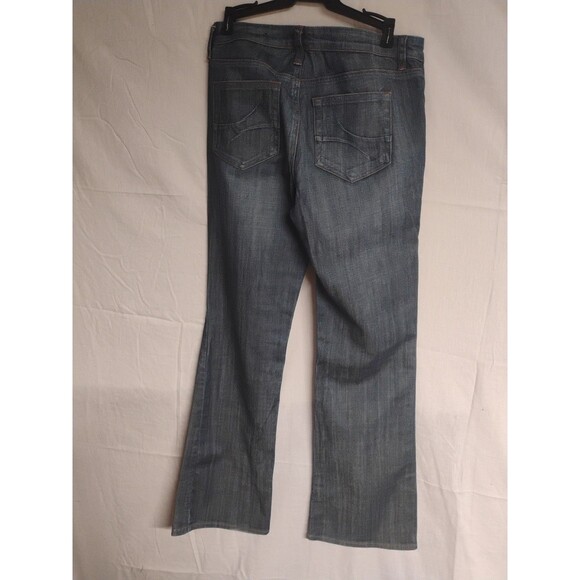 a.n.a Women's Blue Size 8 Boot Flare 5-Pocket Denim Classic Jean - Picture 2 of 8